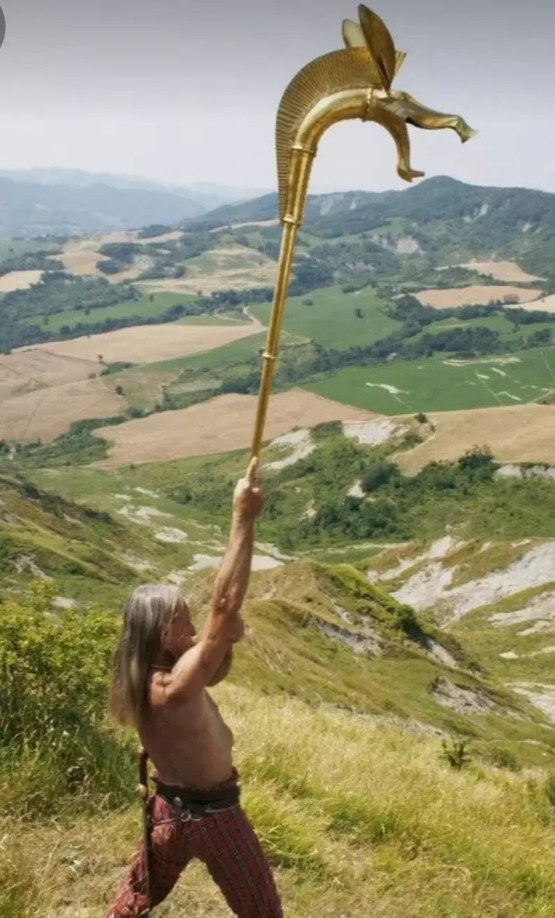 Medieval Carnyx of Tintignac brass celtic war Horn, Carnyx celt wind