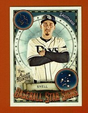 2019 Topps Allen & Ginter Baseball Star Signs BSS-27 Blake Snell