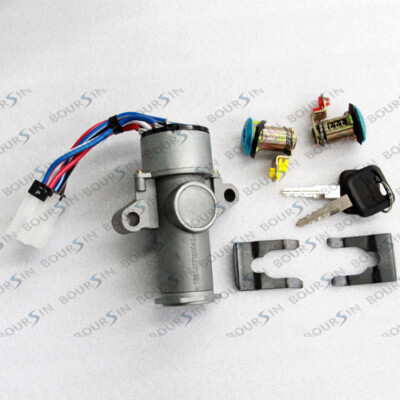 Ignition Lock Cylinder Set For ISUZU FSR FTR FVR 1998-2002 W/ Clips