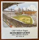 Baltimore Orioles C & P Yellow Pages Honored Guest 1993 Season Sky Suite Ceramic — photo 1