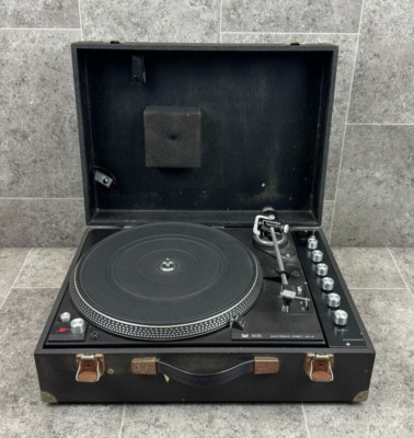 Dual 606 Plattenspieler Electronic Direct Drive Aschenbach Turntable Vintage #45