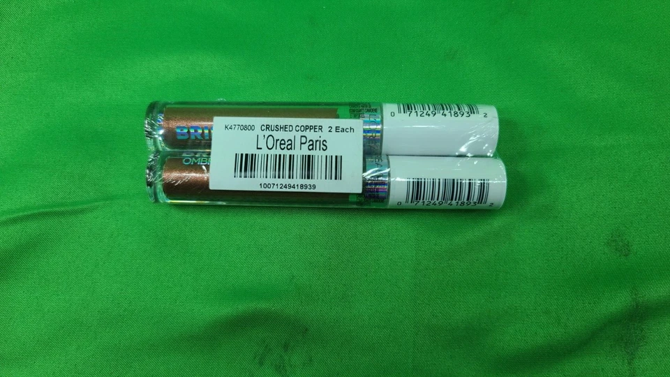 LOT OF 2 L'Oreal Brilliant Eyes#490 Crushed Copper Liquid Eyeshadow New & Sealed - Image 4 of 4