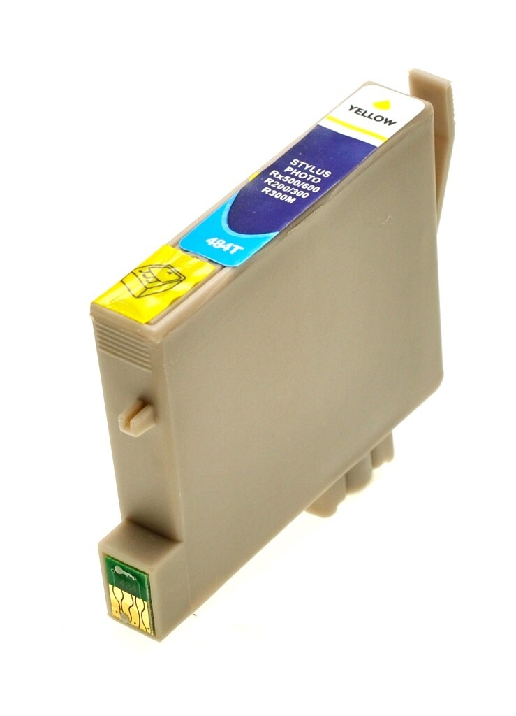 CARTUCCIA T0484 GIALLA COMPATIBILE PER EPSON STYLUS PHOTO R200,R220,R300,R320,R3