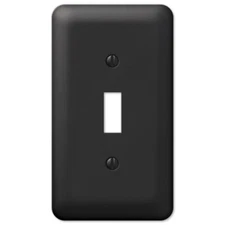 Devon Black Switch Plate Cover Wallplate