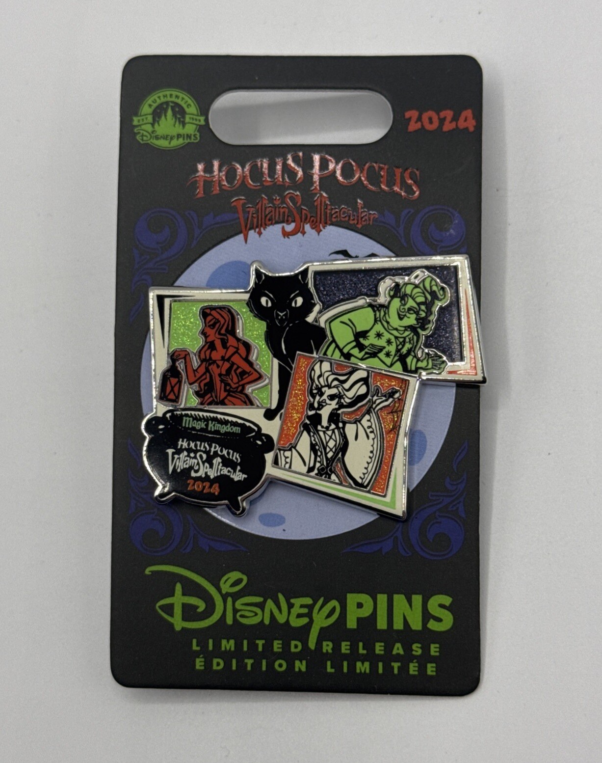 Disney Parks Hocus Pocus Villain Spelltacular Halloween 2024 Pin Limited Release