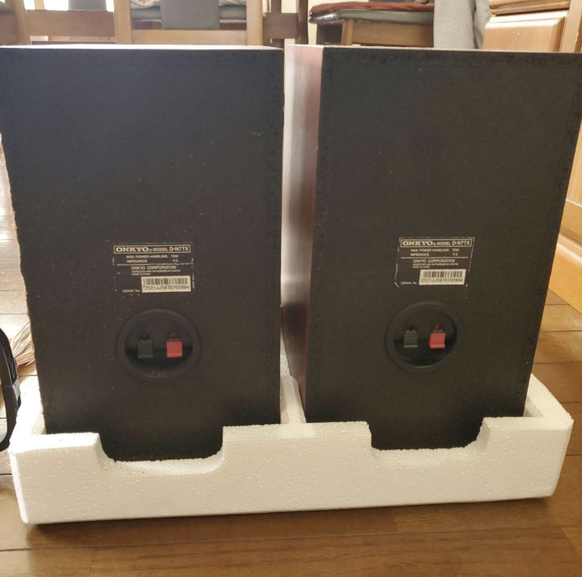 ONKYO D-N7TX Bookshelf Speakers Pair Hi-Fi Audio Japan