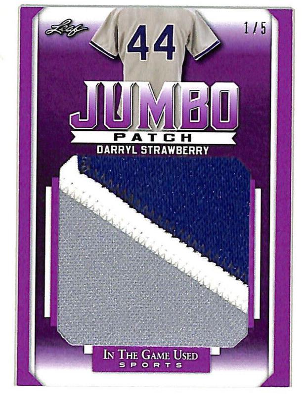 2022 Leaf In The Game Used Sports - Darryl Strawberry #JP-9 - 1 of 1