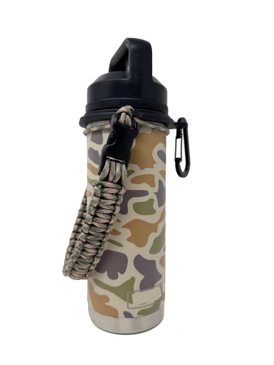 Yeti Rambler 20 Oz Paracord Tumbler Handle (CAMO) Fits Yeti