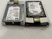 HP Compaq 146 GB,Internal,10000 RPM,3.5" 365695-008 Hard Drive LOT OF 2