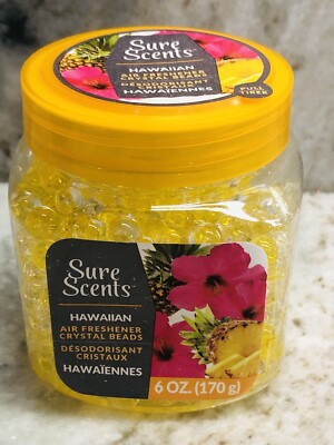 Sure Scents Hawaiian Crystal Gel Beads Air Freshener Fragrance