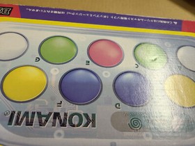 DreamCast Pop'n Controller + Pop'n Music 1 - 4 NTSC-J Japan Sega DC Konami Boxed