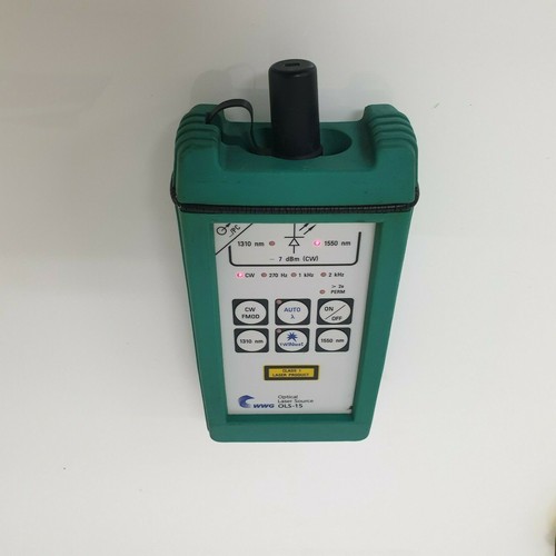 WWG/JDSU OLS-15 Optical Laser Source, 2238/01 for part - Picture 3 of 7