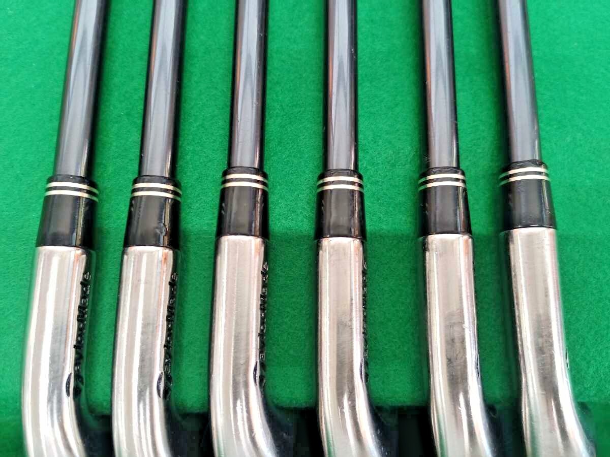 TaylorMade r7 アイアン　6本　5〜9 P REAX フレックスR TaylorMade r7 アイアン 6本 5〜9 P REAX フレックスR