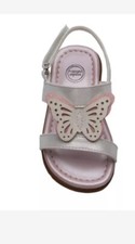 Wonder Nation Infant Girls Butterfly Strap Sandals Size 2