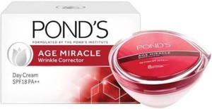 pond's age miracle day cream spf 18 pa  