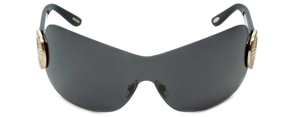 Gafas de sol de diseñador Chopard SCH939S-300X en negro con lente gris Foto 2 de 4