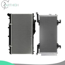 For 2015-2019 Subaru Outback Car Aluminum Radiator and A/C Condenser Cooling Kit