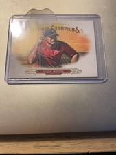 2018 TIGER WOODS GOODWIN CHAMPIONS BLANK BACK BASE CARD (NOT A MINI) 