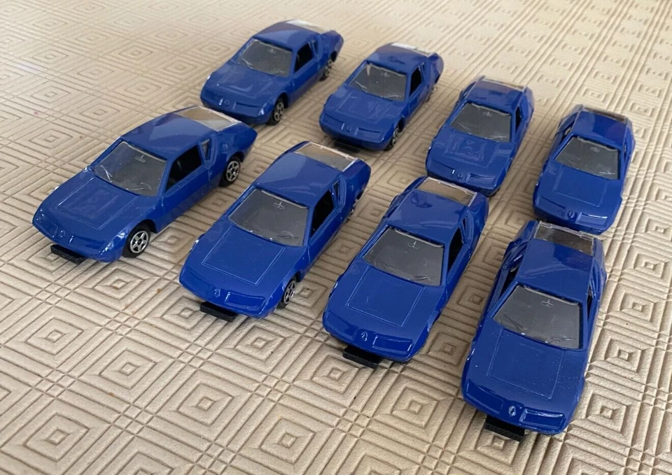 NOREV FRANCE: stock usine lot de 8 ALPINE RENAUT A310 JET CAR 1/43e - Photo 2/4