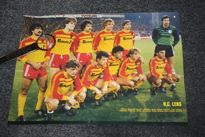 PAGE POSTER )) équipe RC LENS - Saison 1982/83 EUR 5,90 - PicClick FR PAGE POSTER )) équipe RC LENS - Saison 1982/83 EUR 5,90 - PicClick FR