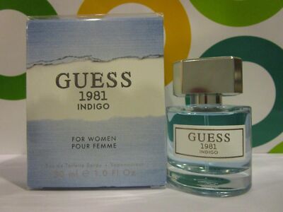 COTY ~ GUESS 1981 INDIGO EAU DE TOILETTE SPRAY ~ 1 OZ