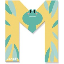 Lettre M en bois Pure - JANOD - NEUF