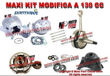 MF0356 KIT MODIFICA VESPA 50 PK XL CILINDRO PARMAKIT 130 ALBERO MOTORE CAMPANA
