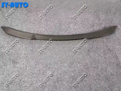 Rear Spoiler Trunk Middle Wing Lip Real Carbon for 24+ Porsche Macan Electric EV - Picture 3 of 8