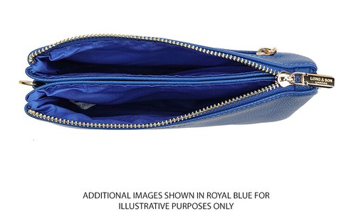 Wedding Clutch Bag Evening Bag Bridal Small Cross Body Leather Purse Wrist Strap - Picture 414 of 905
