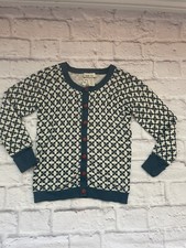 Matilda Jane Windy City Cardigan Sweater Girls Secret Fields Striped Size 8