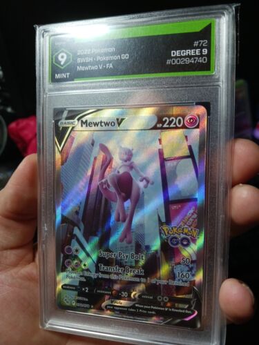 Mewtwo V Pokemon GO Alt Art 072/078 PSA 9 – TBC Games