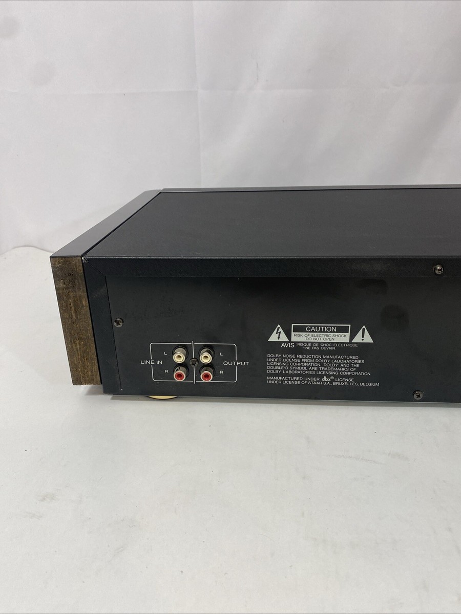 TEAC W-990RX DBX Double Auto Reverse Cassette Deck -works | eBay TEAC W-990RX DBX Double Auto Reverse Cassette Deck -works | eBay