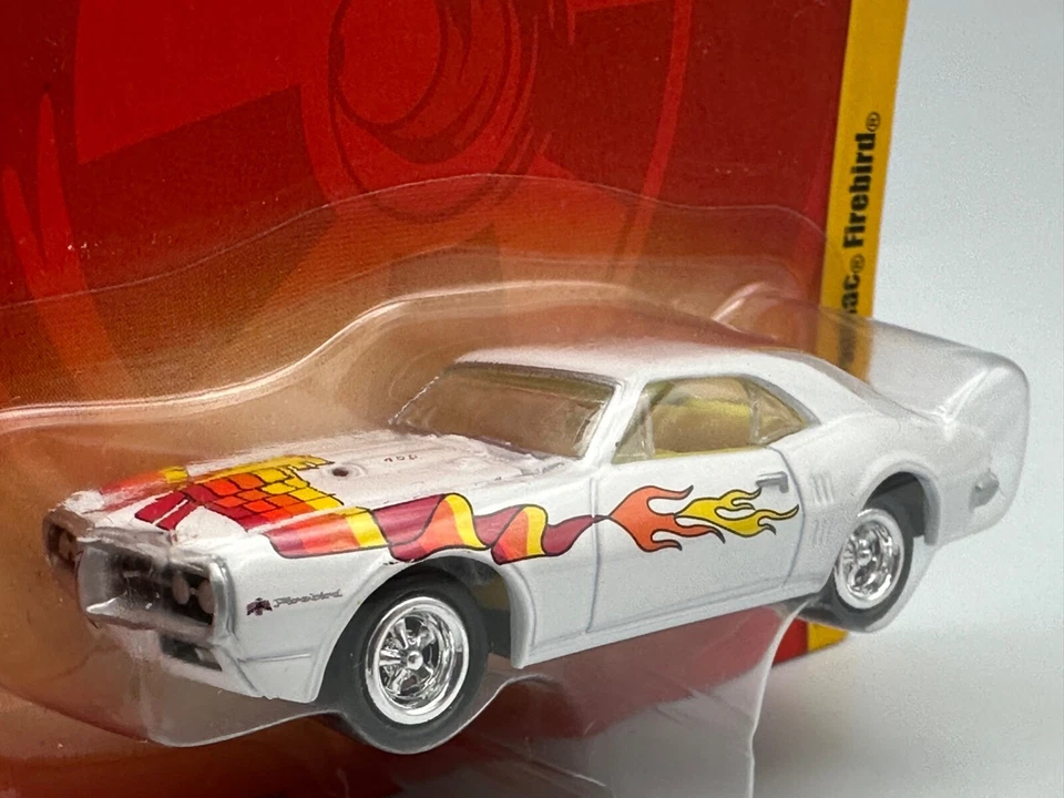 Johnny Lightning 1967 Pontiac Firebird, White, Forever 64, 1:64, NIB - Image 3 of 4