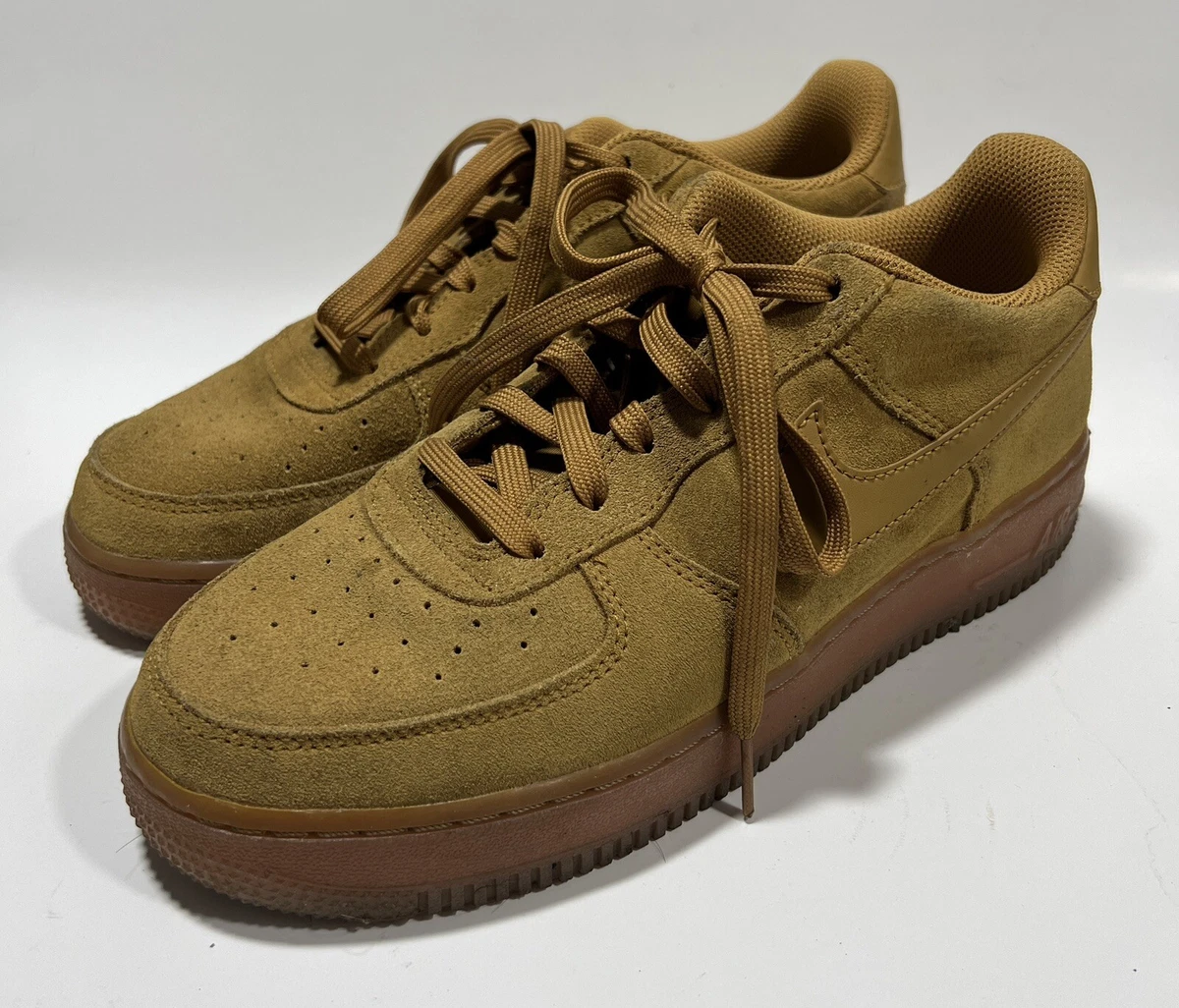 Nike Air Force 1 LV8 3 Big Kids' Shoes in Brown, Size: 6.5Y | BQ5485-700