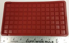 NEW Flexible Rectangle Silicone Iron Rest Pad Protects Ironing Boards and Cover