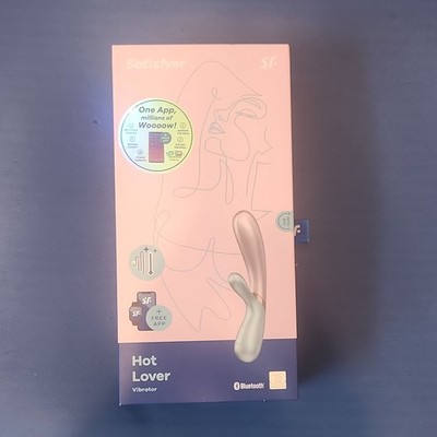 Satisfyer Hot Lover Vibrator Mint Pink - Heated Rechargeable Rabbit Vibrator