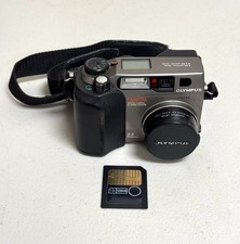 Olympus Camedia C-3000 ZOOM 3.3 MP 3x Optical Zoom With Memory Card TESTED WORKS