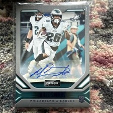 Panini Playbook Autograph Rookie Miles Sanders #125 49/49 Eagles Football