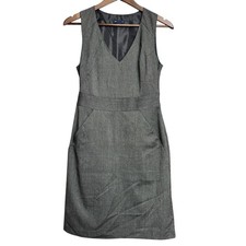Women's Gap Grey Twill Sleeveless Dress w/ Pockets - Size 2 - Xtra Small