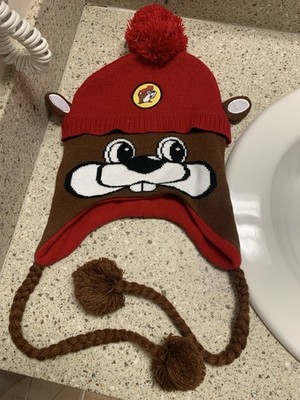 Buc-ee's Adult Size Sherpa Style Beanie POM Winter Hat BUCEES