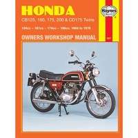 Honda CB125 CB160 CB175 CB200 1964-1978 UK US Motorrad Reparaturhandbuch Haynes