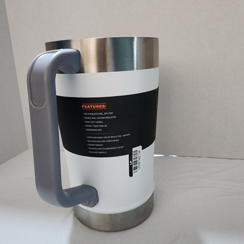 Stanley 64 oz. Classic Stay Chill Pitcher | Polar White 29 Hrs Iced 2.5 Hrs Hot - Picture 2 of 5