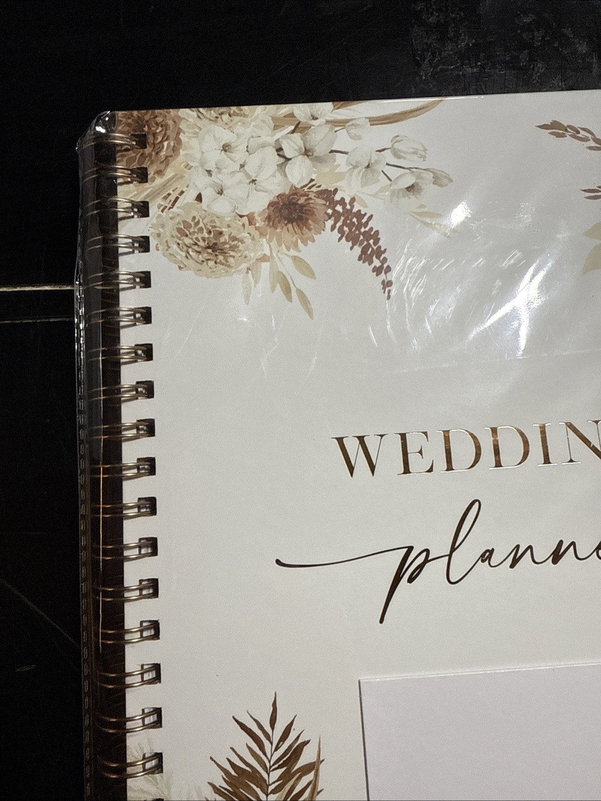 Boho, Copper, Floral Wedding Planner, Zicoto, NIB