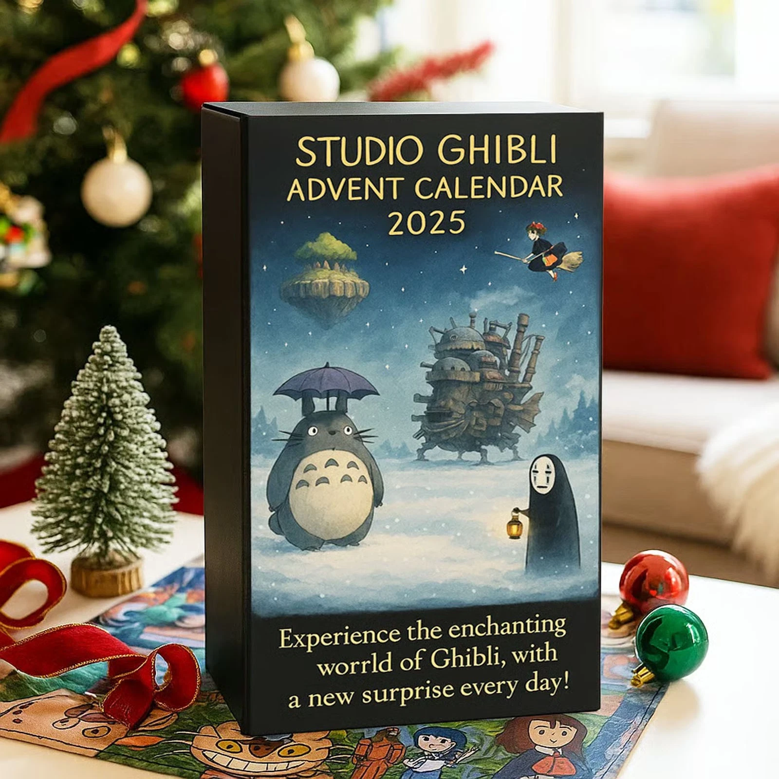 Studio Ghibli Anime Advent Calendar 2025, 24 Days Countdown Collectibles