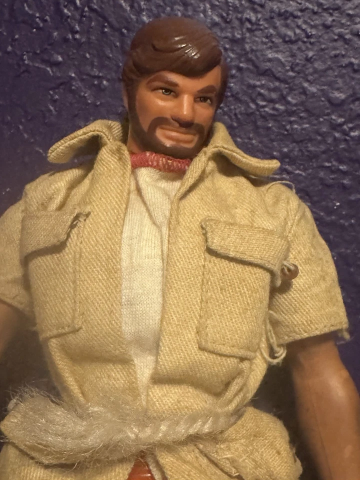 Figura de acción Mattel 1971 Big Jim Safari Jungle Patrol vaquero rara Foto 3 de 4