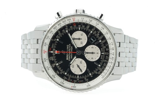 Breitling Navitimer 1 B01 Chronograph 46 AB0127211B1X1 AB01227 46mm Black Dia...
