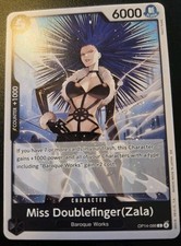 Miss Doublefinger(Zala) OP14-086 Common The Azure Sea's Seven One Piece CCG