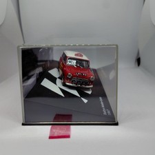 Morris Mini Cooper 1275S 1/43 Rallye MonteCarlo 1967 Red White Mini Car Used