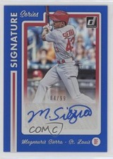 2017 Chronicles Donruss Signature Series Blue 84/99 Magneuris Sierra Auto 0a4r