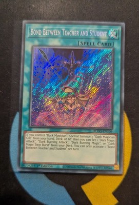 BLGG-DE109 Bindung zwischen Lehrer und Schüler Secret Rare 1. Auflage YuGiOh